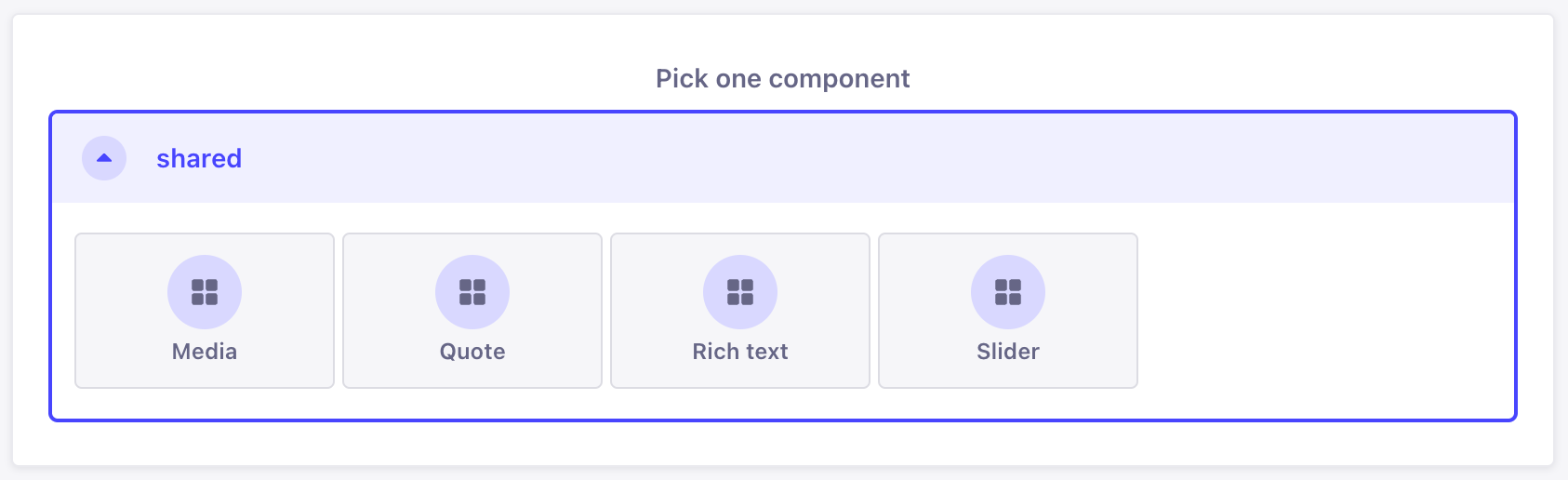 Writing content for a dynamic zone